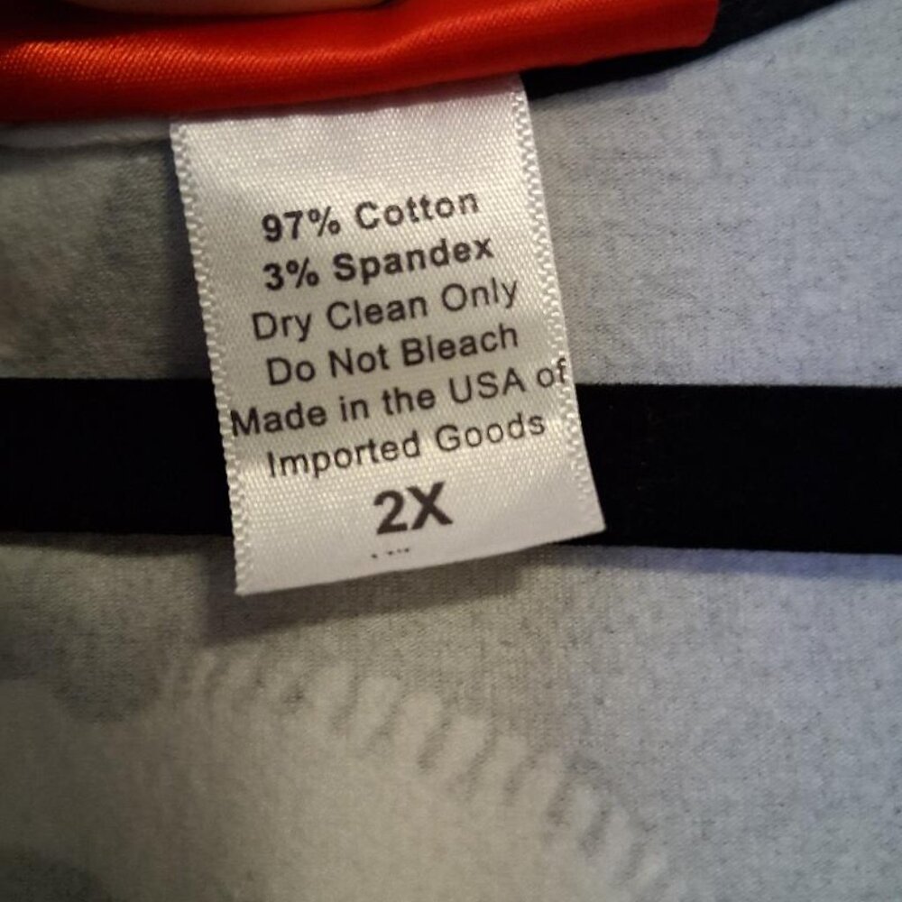 Deadly Dames brand, size 2x, Black/White dress - Picture 3 of 4